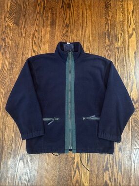 Vintage 90s Zip Up Fleece Sweater